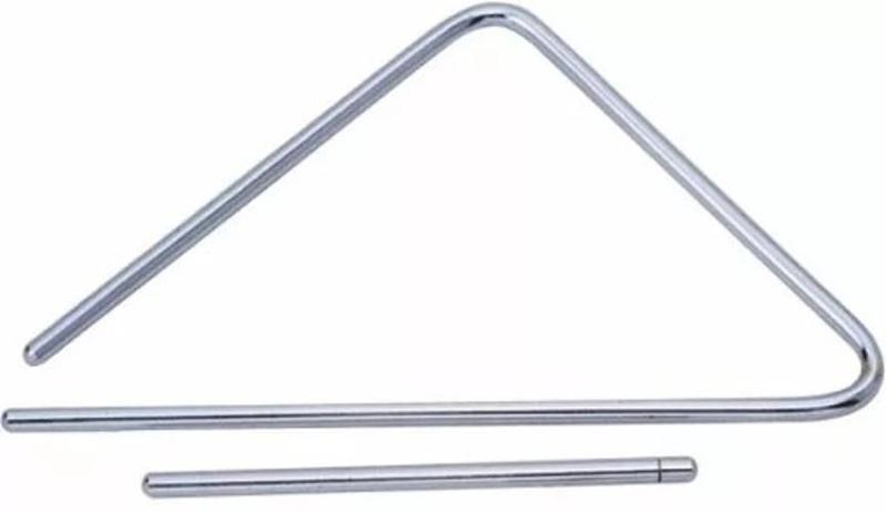 Imagem de Triangulo De Aço Grosso Grande Base Com 40Cm Tl606
