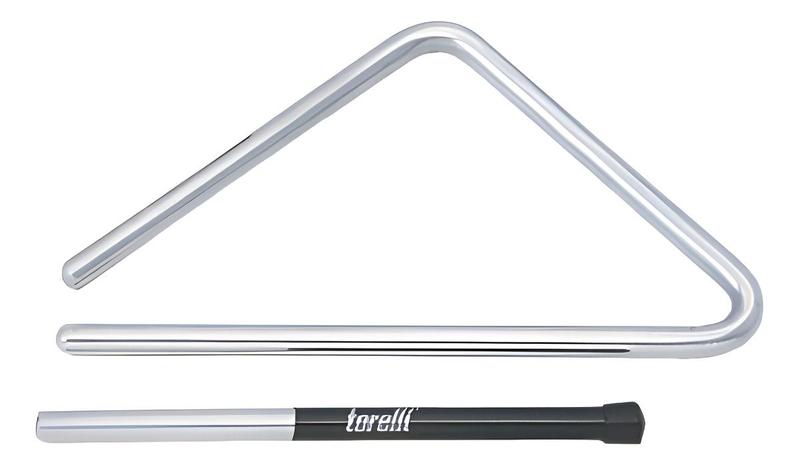 Imagem de Triângulo De Alumínio Médio 28cm Com 330g Torelli Tl607