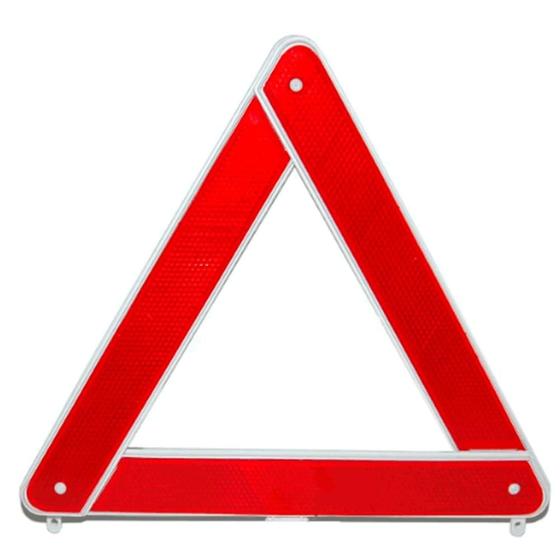 Imagem de Triangulo de Segurança Branco P/ Veículos