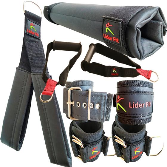 Triangulo Pulley Do Cross Over + Triceps Vertical + Caneleira Gluteo