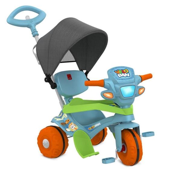 Imagem de Triciclo Bandeirante Veloban Com Capota Azul