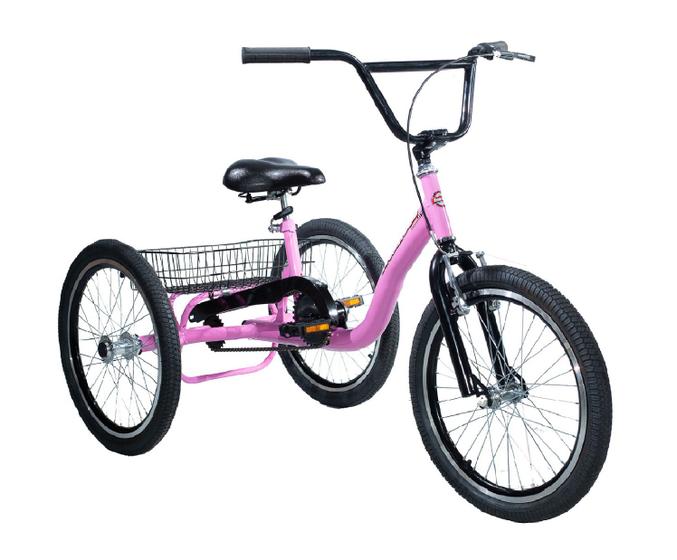 Imagem de Triciclo cross aro 20 - rosa