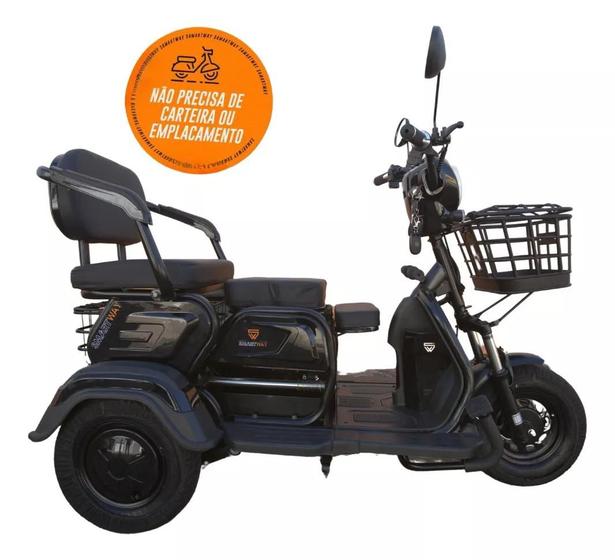 Triciclo Elétrico Cadeira Recarregavel Adulto Idoso 600w - Power 600w é boa?