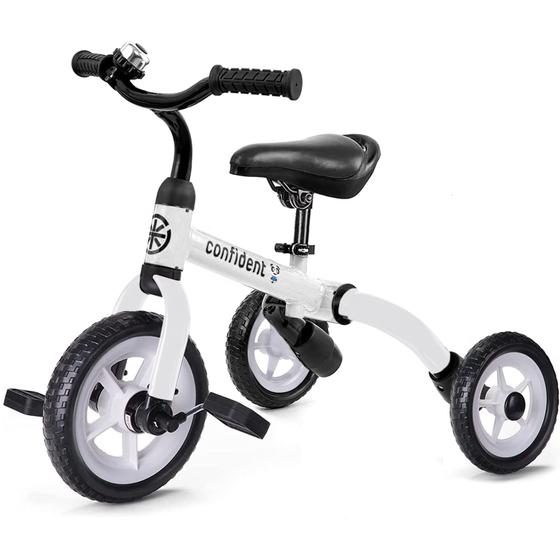 Imagem de Triciclo infantil Ancaixin 3 em 1 com pedal e campainha de 2 a 4 anos