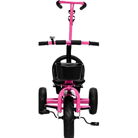 Imagem de Triciclo Infantil Com Apoiador Rosa 7631 - Zippy Toys