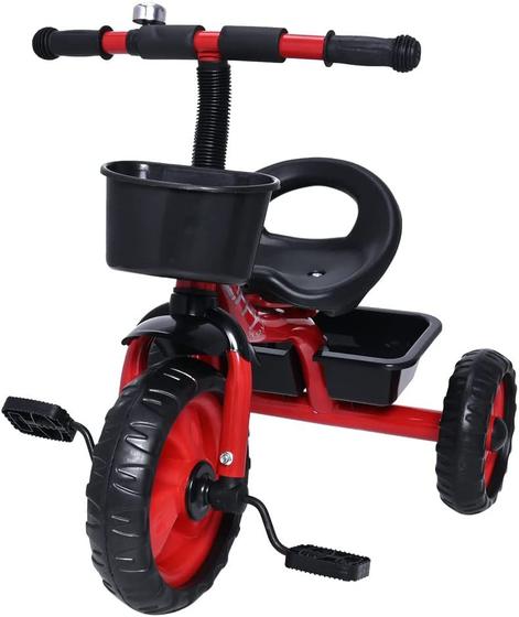 Imagem de Triciclo Infantil Com Cestinha + Buzina Zippy Toys