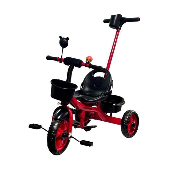 Imagem de Triciclo Infantil Com Empurrador Importway Bw311Vm Vermelho