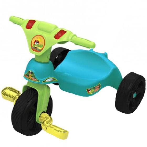 Imagem de Triciclo Infantil Criança 12 Meses a 23 Kg Sem Empurrador Croco Racer Xalingo