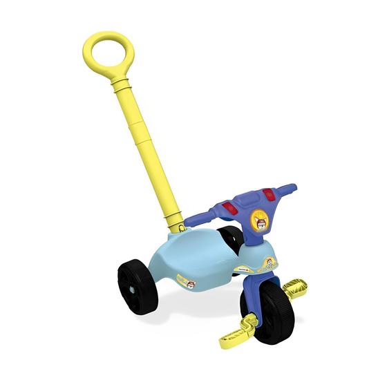 Imagem de Triciclo Infantil criança 24 Meses a 23 kg Com empurrador FOX Racer Tico Tico Motoka Totokinha Xalingo - 07722