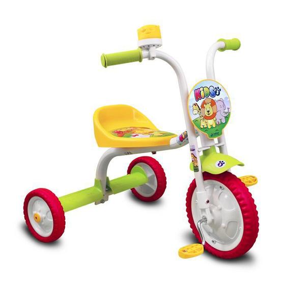 Imagem de Triciclo Infantil Kid Unissex Com Buzina You3 Nathor Verde