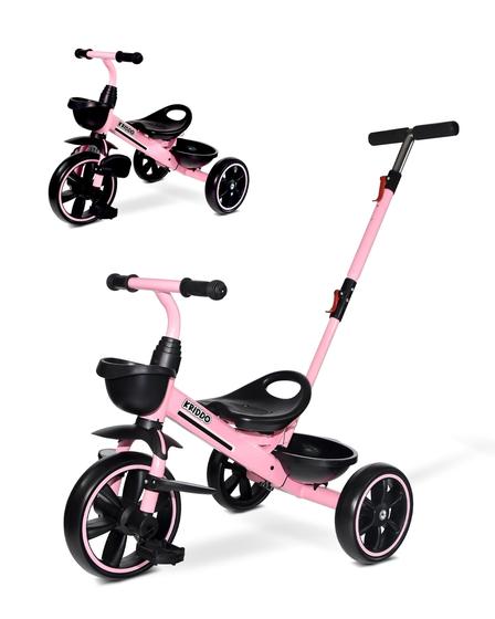 Kriddo Triciclo Dos En Uno Classic Kids Tricycle KRIDDO Pink
