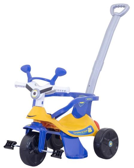 Imagem de Triciclo Infantil Motoca 2 em 1 Pedal e Passeio Biemme Smile Comfort