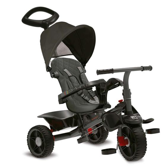 Imagem de Triciclo Infantil - Passeio e Pedal - Smart Comfort - Preto - Bandeirante