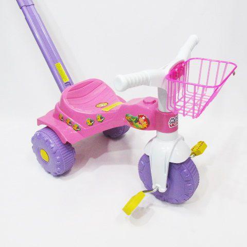 Imagem de Triciclo Infantil Tico-Tico Magic Toys Sereia - Rosa Menina