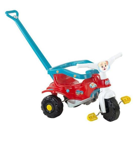 Imagem de Triciclo Infantil Tico Tico Pets C/Empurrador Magic Toys