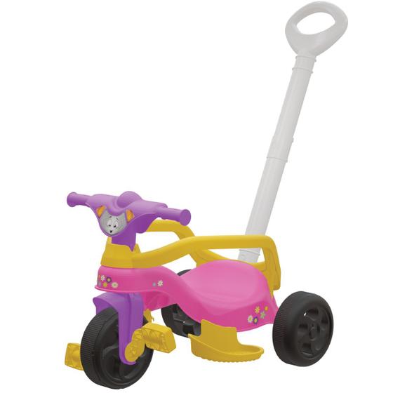 Triciclo Motoca Infantil Encantado Completo Rosa Menor preço em Triciclo Motoca Infantil Encantado Completo Rosa