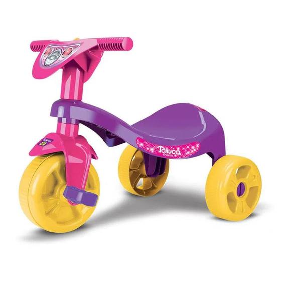 Imagem de Triciclo Motoca Infantil Princesa Judy Com Haste Tchuco Samba Toys