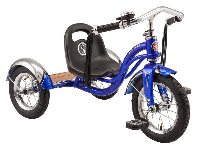 Imagem de Triciclo Schwinn Roadster para crianças de 2 a 4 anos azul