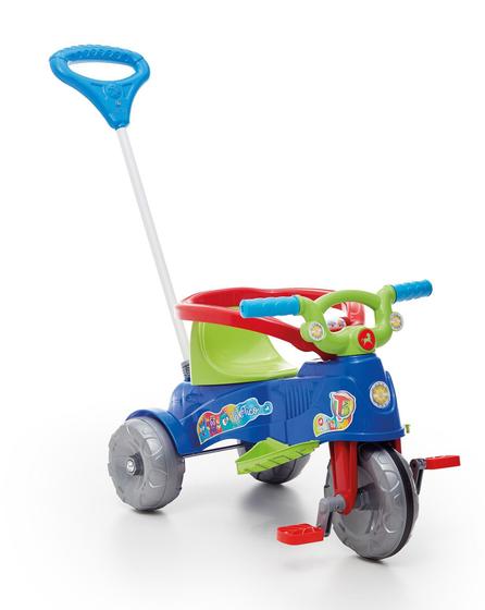 Imagem de Triciclo Ta Te Tico Infantil de Passeio e Pedal Calesita