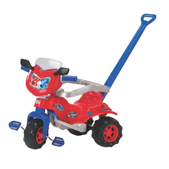Imagem de Triciclo Ticotico Velotrol Infantil Red Empurrador Magic Toys