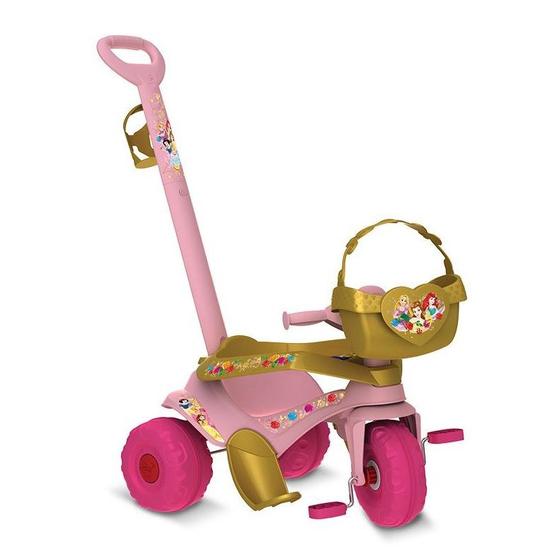 Imagem de Triciclo Velocipede Passeio e Pedal Princesas Bandeirante