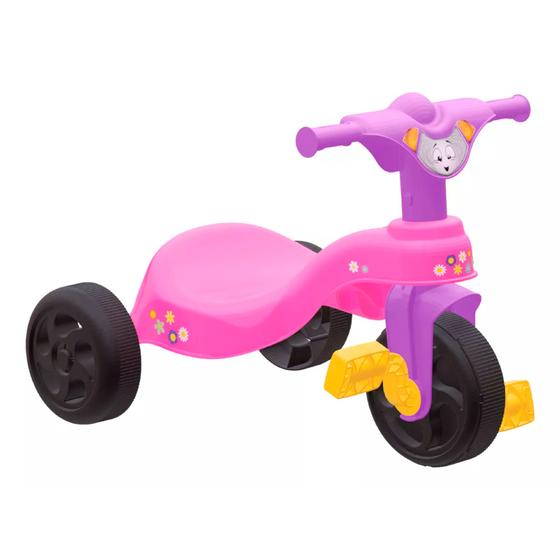 Imagem de Triciclo Velotrol Velocipede Brinquedos Pedalar Pais Filhos Diversao Passeio Infantil Crianças