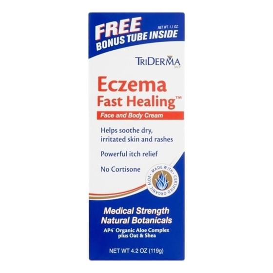 Imagem de Triderma Eczema Fasthealing Creme para o Rosto E Corpo 119g