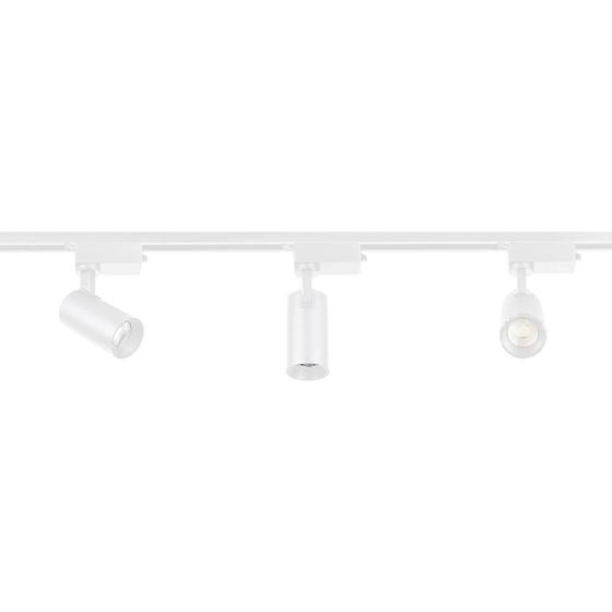 Imagem de Trilho Eletrificado Com 3 Spots Led Up Blumenau 15W Bivolt B