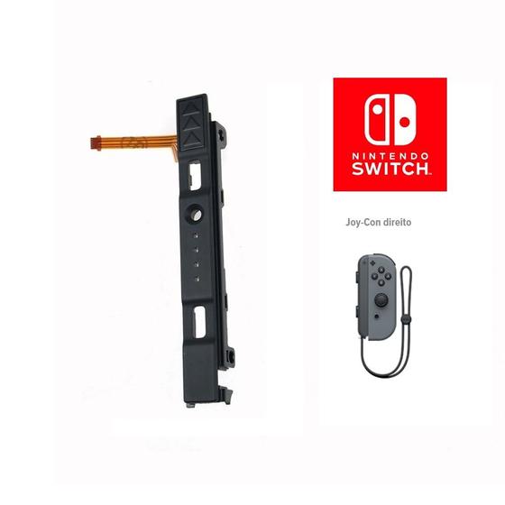 Imagem de Trilho joy-con direito n-switch flat socket slider