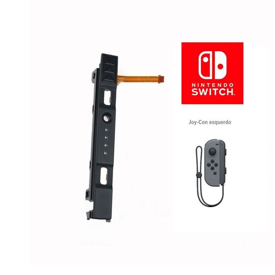 Imagem de Trilho joy-con esquerdo n-switch flat socket slider