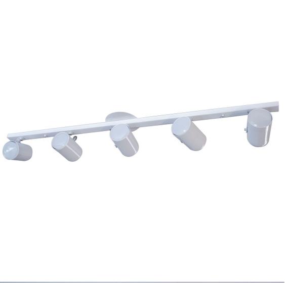 Imagem de Trilho p/ Lâmpada PAR 20 com 5 SPOTS BRANCO st959