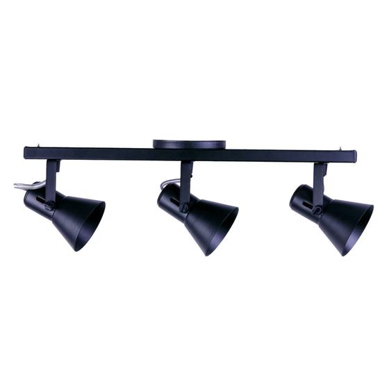 Trilho Spot Lustre Alumínio 3 Lâmpadas Direcionáveis Casa Cozinha Salão Teto Led Menor preço em Trilho Spot Lustre Alumínio 3 Lâmpadas Direcionáveis Casa Cozinha Salão Teto Led
