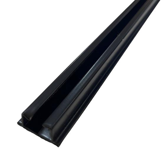 Trilho Suíço Max Simples Preto Bucha Gesso - 3,50 m - Decor lider Imagem de Trilho Suíço Max Simples Preto Bucha Gesso - 3,50 m