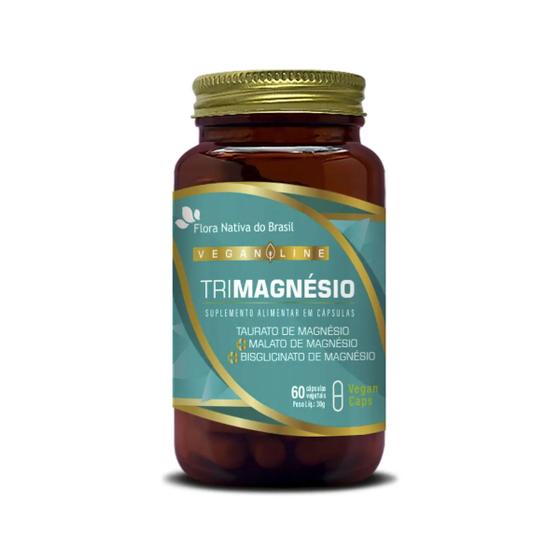 Imagem de Trimagnésio Vegan 60 Cápsulas Flora Nativa