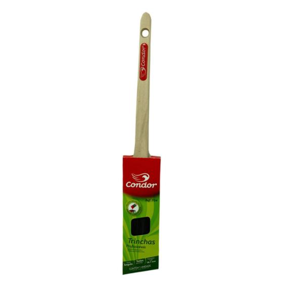 Imagem de Trincha Angular Pincel Condor 704 Profissional 1.5"