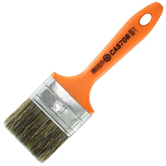 Imagem de Trincha para Pintura 2 1/2" Cerdas Gris  Série 600 - Castor