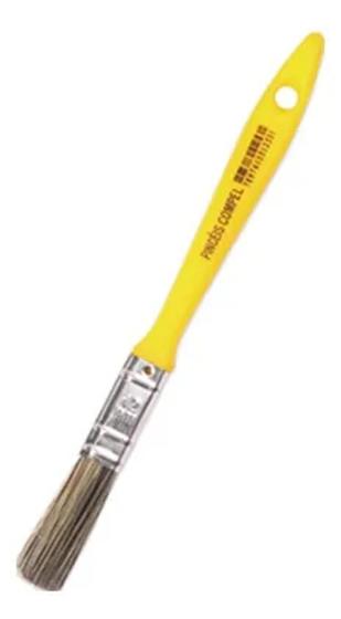 Imagem de trincha pincel 1/2 mult uso amarelo compel