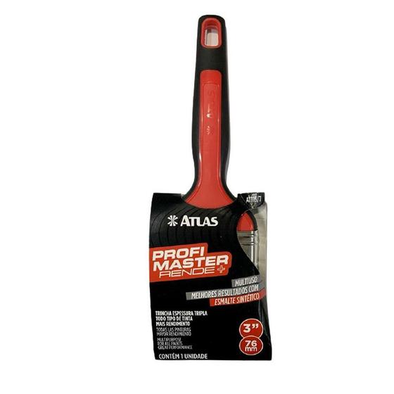 Imagem de Trincha Tripla Profimaster 3 Rende Mais Atlas At715/7