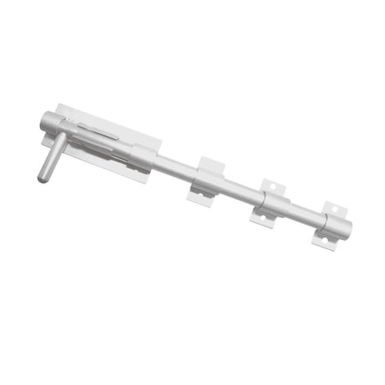 Trinco Ferrolho Porta Portão Alumínio 40cm Com Furo Cadeado Menor preço em Trinco Ferrolho Porta Portão Alumínio 40cm Com Furo Cadeado