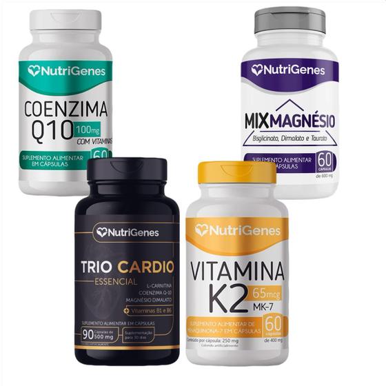 Imagem de Trio Cardio + Coq10 + K2 MK 7 + Mix Magnésio- Nutrigenes