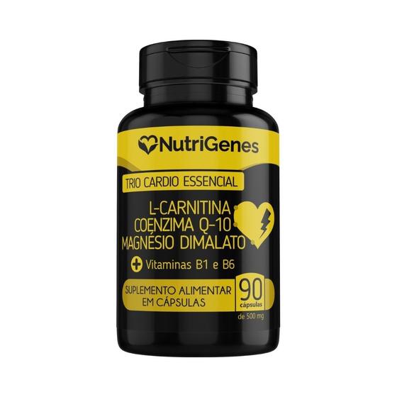 Imagem de Trio Cardio Essencial- 90caps/500mg - Nutrigenes