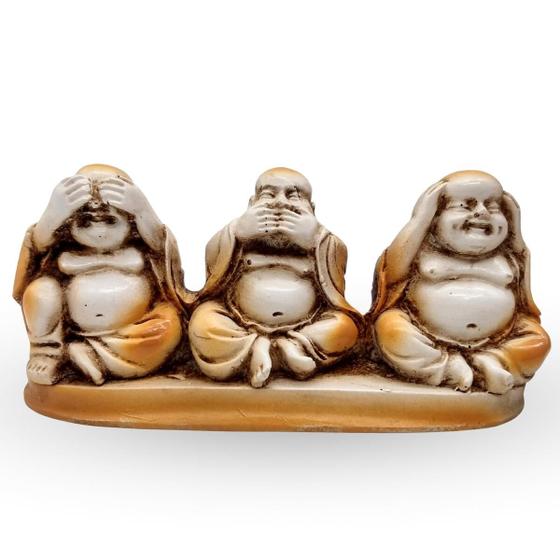 Imagem de Trio de Buda - Nada Vejo, Nada Falo, Nada Ouço