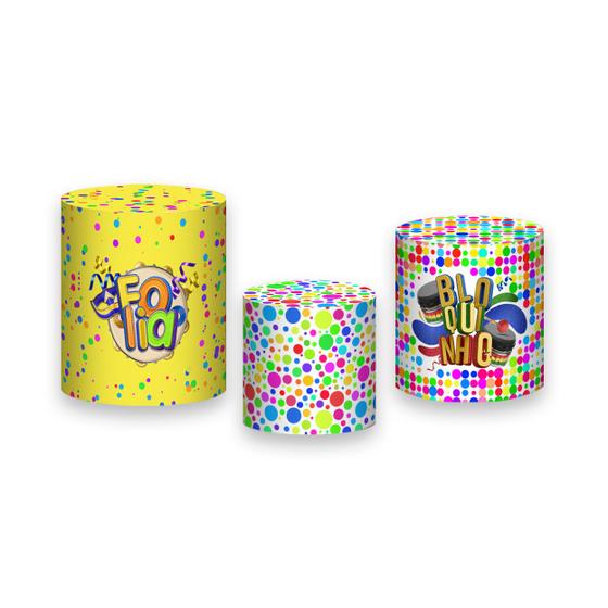 Imagem de Trio De Capa Cilindro  - Carnaval Folia 011