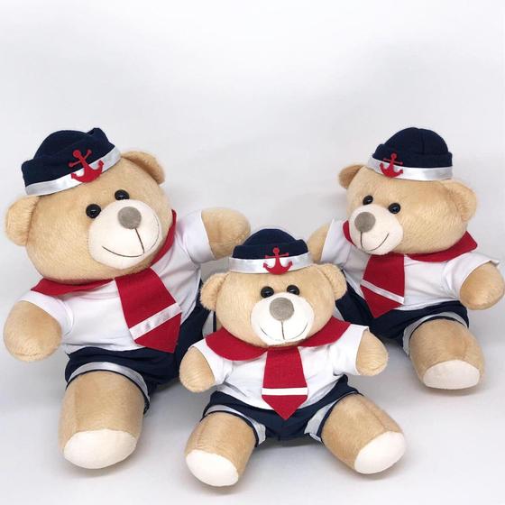 Imagem de Trio de Urso Para Nicho Quarto Bebe 15cm 20cm 25cm Vários Modelos