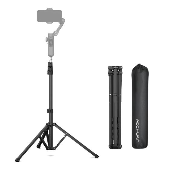 Imagem de Tripé AOCHUAN 67cm para iPhone - Carga Máxima 8kg - com Bolsa de Armazenamento