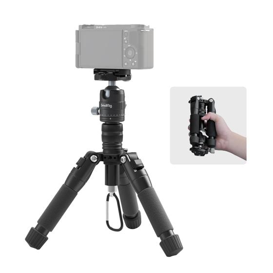 Imagem de Tripé de Alumínio SMALLRIG VT-20 Mini para Câmera DSLR