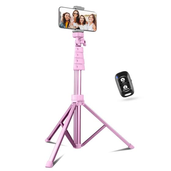 Imagem de Tripé de Telefone SENSYNE 67 com Bastão de Selfie e Obturador Remoto