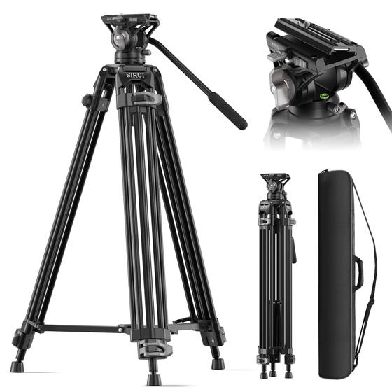 Imagem de Tripé de vídeo SIRUI AVT-11 Heavy Duty com cabeça de fluido de 10 kg