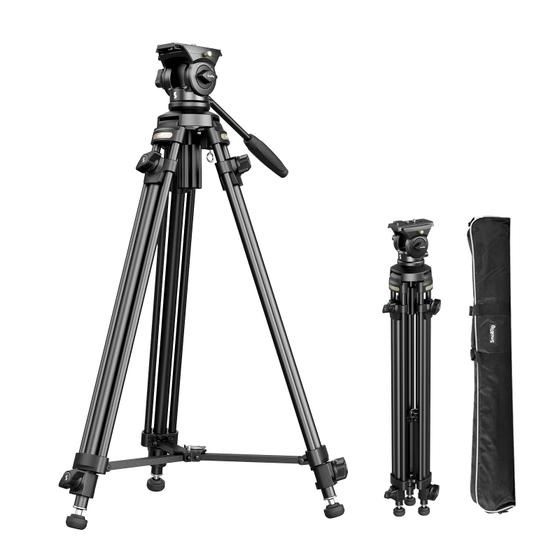 Imagem de Tripé de Vídeo SMALLRIG AD-50 Lite com Cabeça Fluida 360° - Carga 5kg