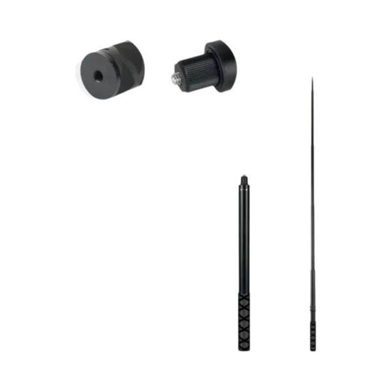 Imagem de Tripé Extensível para Selfie Stick e Câmeras - Compatível com Insta360 X2/X3/X4 e GoPro 10/11/12